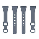 For Fitbit Versa 4 / Versa 3 / Sense Universal TPU Watch Band, Size:S(Blue Grey)