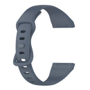 For Fitbit Versa 4 / Versa 3 / Sense Universal TPU Watch Band, Size:S(Blue Grey)