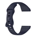 For Fitbit Versa 4 / Versa 3 / Sense Universal TPU Watch Band, Size:S(Dark Blue)