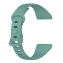 For Fitbit Versa 4 / Versa 3 / Sense Universal TPU Watch Band, Size:S(Pine Needle Green)