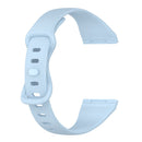 For Fitbit Versa 4 / Versa 3 / Sense Universal TPU Watch Band, Size:S(Lilac)