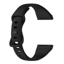 For Fitbit Versa 4 / Versa 3 / Sense Universal TPU Watch Band, Size:L(Black)