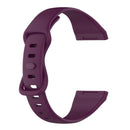 For Fitbit Versa 4 / Versa 3 / Sense Universal TPU Watch Band, Size:L(Dark Purple)