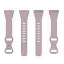 For Fitbit Versa 4 / Versa 3 / Sense Universal TPU Watch Band, Size:L(Lavender)