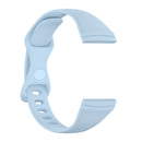 For Fitbit Versa 4 / Versa 3 / Sense Universal TPU Watch Band, Size:L(Lilac)
