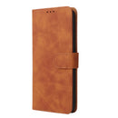 For Xiaomi Redmi 10C Skin Feel Magnetic Flip Leather Phone Case(Brown)