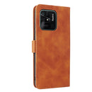 For Xiaomi Redmi 10C Skin Feel Magnetic Flip Leather Phone Case(Brown)