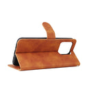 For Xiaomi Redmi 10C Skin Feel Magnetic Flip Leather Phone Case(Brown)