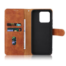For Xiaomi Redmi 10C Skin Feel Magnetic Flip Leather Phone Case(Brown)