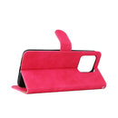 For Xiaomi Redmi 10C Skin Feel Magnetic Flip Leather Phone Case(Rose Red)