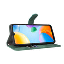 For Xiaomi Redmi 10C Skin Feel Magnetic Flip Leather Phone Case(Green)