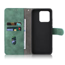 For Xiaomi Redmi 10C Skin Feel Magnetic Flip Leather Phone Case(Green)