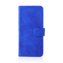 For Xiaomi Redmi 10C Skin Feel Magnetic Flip Leather Phone Case(Blue)