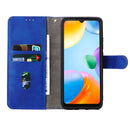 For Xiaomi Redmi 10C Skin Feel Magnetic Flip Leather Phone Case(Blue)
