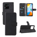 For Xiaomi Redmi 10C Skin Feel Magnetic Flip Leather Phone Case(Black)