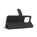 For Xiaomi Redmi 10C Skin Feel Magnetic Flip Leather Phone Case(Black)