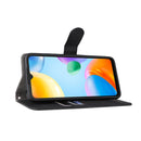 For Xiaomi Redmi 10C Skin Feel Magnetic Flip Leather Phone Case(Black)