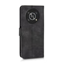 For Honor X9 5G/X30/Magic4 Lite Skin Feel Magnetic Flip Leather Phone Case(Black)
