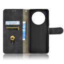 For Honor X9 5G/X30/Magic4 Lite Skin Feel Magnetic Flip Leather Phone Case(Black)