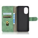 For Motorola Moto G52 Skin Feel Magnetic Flip Leather Phone Case(Green)