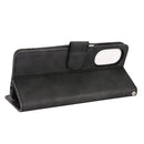 For Motorola Moto G52 Skin Feel Magnetic Flip Leather Phone Case(Black)