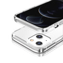 Shockproof Terminator Style Transparent Protective Case For iPhone 14 (Transparent)