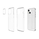 Shockproof Terminator Style Transparent Protective Case For iPhone 14 Max (Transparent)