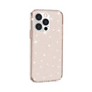 Shockproof Terminator Style Glitter Powder Protective Case For iPhone 14 Pro Max (Gold)