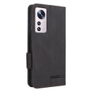For Xiaomi 12 5G Magnetic Clasp Flip Leather Phone Case(Black)