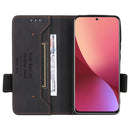 For Xiaomi 12 5G Magnetic Clasp Flip Leather Phone Case(Black)