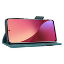 For Xiaomi 12 5G Magnetic Clasp Flip Leather Phone Case(Green)