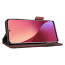 For Xiaomi 12 5G Magnetic Clasp Flip Leather Phone Case(Brown)
