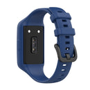 For Huawei Band 7 / 6 Pro / 6 / Honor Band 6 Universal Integrated Silicone Watch Band(Navy Blue)