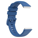 For Huawei Band 7 Silicone Watch Band(Blue)