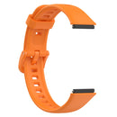 For Huawei Band 7 Silicone Watch Band(Orange)