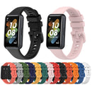 For Huawei Band 7 Silicone Watch Band(Blue)