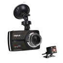 Anytek G66 3.5 inch 1080P Super Full HD ADAS DWR HDR Double Lens Car Night Vision DVR