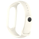 For Xiaomi Mi Band 7 / 7NFC / 6 / 6 NFC / 5 / 5 NFC / Amazfit Band 5 Official Silicone Watch Band(Official White)