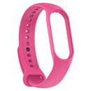 For Xiaomi Mi Band 7 / 7NFC / 6 / 6 NFC / 5 / 5 NFC / Amazfit Band 5 Official Silicone Watch Band(Barbie Pink)