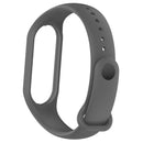 For Xiaomi Mi Band 7 / 7NFC / 6 / 6 NFC / 5 / 5 NFC / Amazfit Band 5 Official Silicone Watch Band(Platinum Grey)