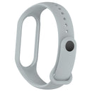 For Xiaomi Mi Band 7 / 7NFC / 6 / 6 NFC / 5 / 5 NFC / Amazfit Band 5 Official Silicone Watch Band(Grey)