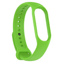 For Xiaomi Mi Band 7 / 7NFC / 6 / 6 NFC / 5 / 5 NFC / Amazfit Band 5 Official Silicone Watch Band(Green Tea)