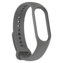 For Xiaomi Mi Band 7 / 7NFC / 6 / 6 NFC / 5 / 5 NFC / Amazfit Band 5 Official Silicone Watch Band(Dark Grey)
