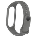 For Xiaomi Mi Band 7 / 7NFC / 6 / 6 NFC / 5 / 5 NFC / Amazfit Band 5 Official Silicone Watch Band(Dark Grey)
