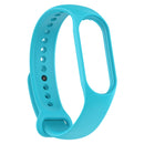 For Xiaomi Mi Band 7 / 7NFC / 6 / 6 NFC / 5 / 5 NFC / Amazfit Band 5 Official Silicone Watch Band(Sky Blue)