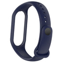 For Xiaomi Mi Band 7 / 7NFC / 6 / 6 NFC / 5 / 5 NFC / Amazfit Band 5 Official Silicone Watch Band(Midnight Blue)