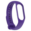 For Xiaomi Mi Band 7 / 7NFC / 6 / 6 NFC / 5 / 5 NFC / Amazfit Band 5 Official Silicone Watch Band(Star Purple)