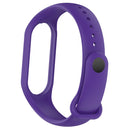 For Xiaomi Mi Band 7 / 7NFC / 6 / 6 NFC / 5 / 5 NFC / Amazfit Band 5 Official Silicone Watch Band(Star Purple)