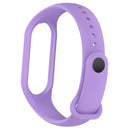 For Xiaomi Mi Band 7 / 7NFC / 6 / 6 NFC / 5 / 5 NFC / Amazfit Band 5 Official Silicone Watch Band(Lavender Purple)