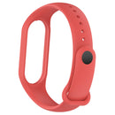 For Xiaomi Mi Band 7 / 7NFC / 6 / 6 NFC / 5 / 5 NFC / Amazfit Band 5 Official Silicone Watch Band(True Red)